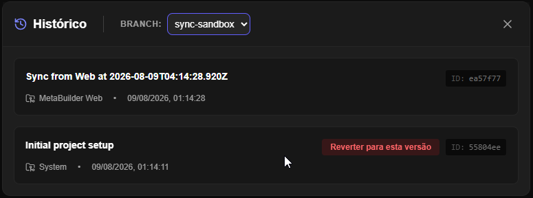 Demonstração do Editor de Código da IDE